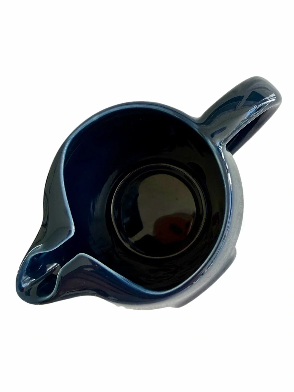 Vintage 90’s Chivas Royal Salute Bar Pitcher Vintage Cobalt Blue Pub Jug Ceram